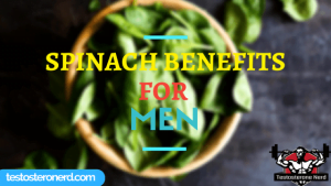 Circular clay bowl full of raw spinach