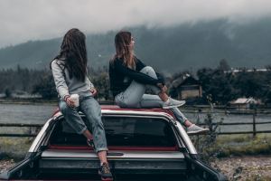 Testosterone Boosters and Libido, Separating Fact from Fiction, two girls on a truck