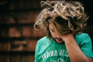 Testosterone and Hair Loss Shampoo Power Up Your Mane, a man with a long hair